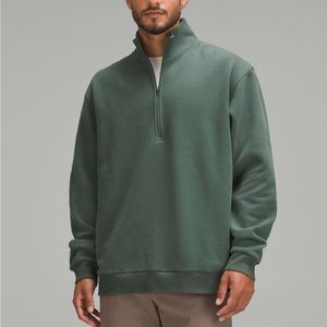 Lululemon Steady State Half Zip Dark Forest